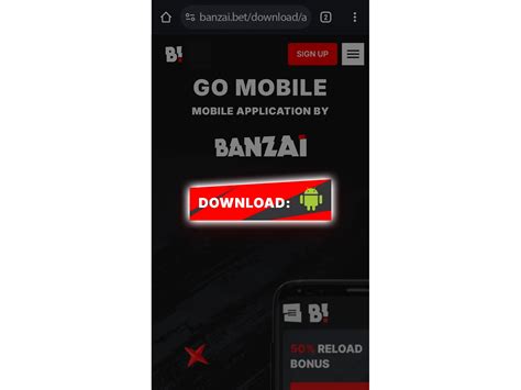 BanzaiBet App Download APK for Android and iOS 2024.